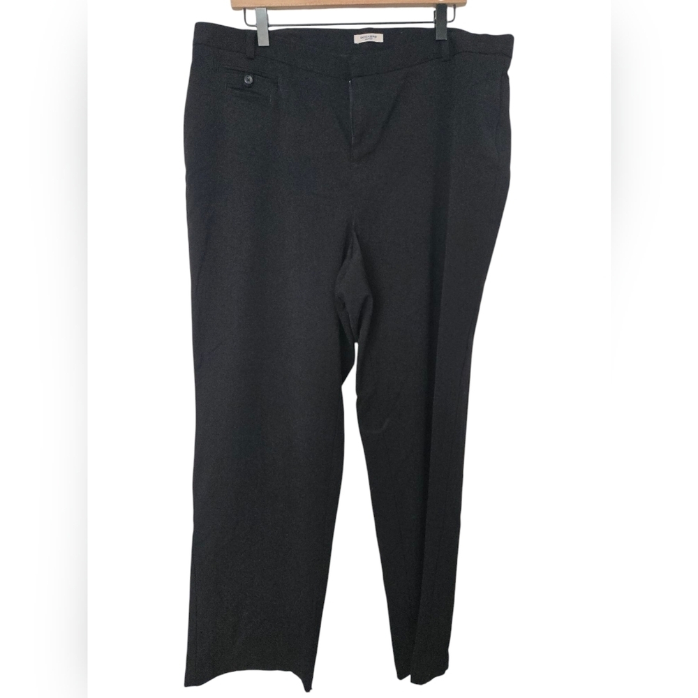 Dockers Woman Classic Black Trousers Size 18w